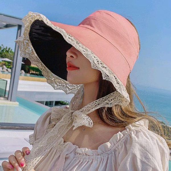 wide brim hats summer bucket for women beach hat holiday caps lace fisherman sunhat adjustable with outdoor sun visor, Blue;gray
wide brim hats summer bucket for women beach hat holiday caps lace fisherman sunhat adjustable with outdoor sun visor, Blue;gray