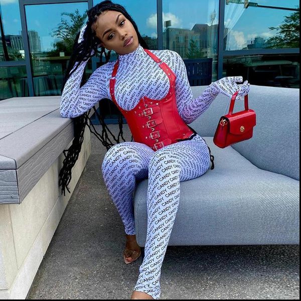 long sleeve with gloves womens jumpsuits letters print autumn winter fashion streetwear outfits romper body, Black;white
long sleeve with gloves womens jumpsuits letters print autumn winter fashion streetwear outfits romper body, Black;white