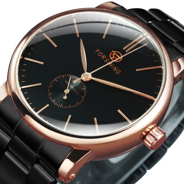 wristwatches forsining minimalist casual watch for men mechanical business automatic watches metal strap clock, Slivery;brown
wristwatches forsining minimalist casual watch for men mechanical business automatic watches metal strap clock, Slivery;brown