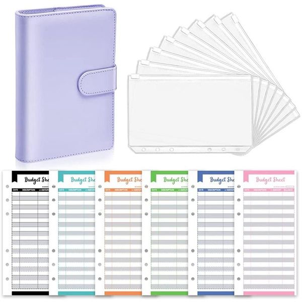 gift wrap ppyy-a6 pu leather ring binder for bill planner, waterproof cash budget envelopes syste
gift wrap ppyy-a6 pu leather ring binder for bill planner, waterproof cash budget envelopes syste