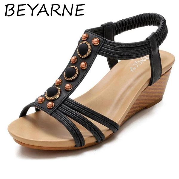 sandals beyarne 2021 summer retro casual fashion all-match roman shoes women's thick-soled slope with mid-heel ladies, Black
sandals beyarne 2021 summer retro casual fashion all-match roman shoes women's thick-soled slope with mid-heel ladies, Black