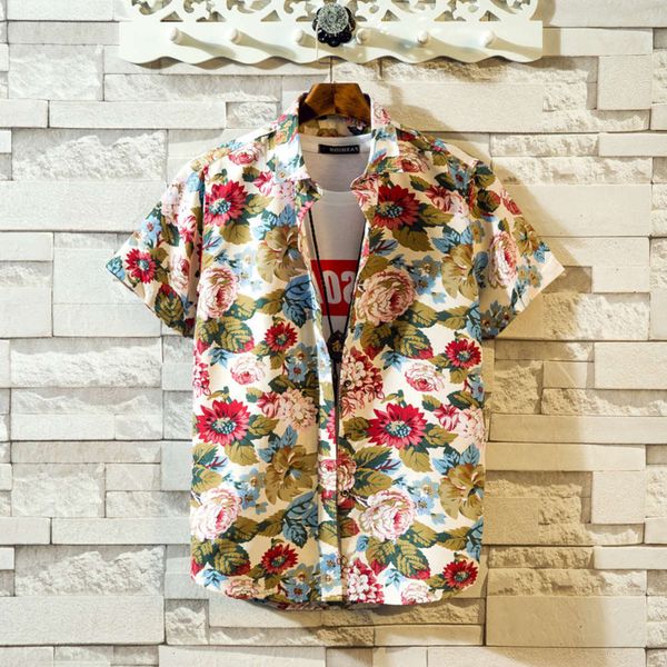 20212020 summer new floral short youth fashion printing large size thin half sleeve no iron men's shirt, White;black
20212020 summer new floral short youth fashion printing large size thin half sleeve no iron men's shirt, White;black