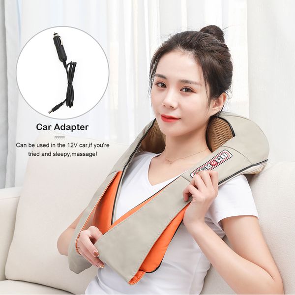 electrical massage shiatsu back shoulder body neck massager multifunctional shawl infrared heated kneading car/home massager
electrical massage shiatsu back shoulder body neck massager multifunctional shawl infrared heated kneading car/home massager