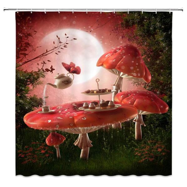 shower curtains fantasy garden curtain pink mushroom dinner table tea sets green plants meadow moon night scenery decor fabric bathroom
shower curtains fantasy garden curtain pink mushroom dinner table tea sets green plants meadow moon night scenery decor fabric bathroom