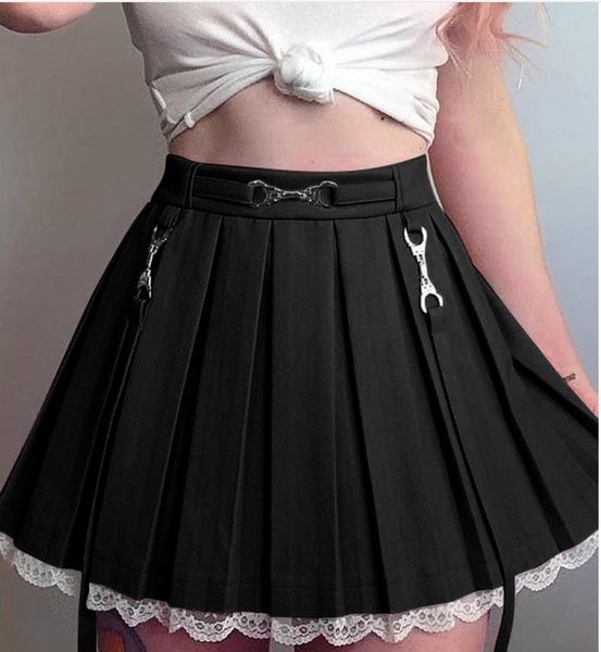 skirts 2021 cotton girl pleated skirt fashion casual simple solid color lace hook decoration comfortable, Black
skirts 2021 cotton girl pleated skirt fashion casual simple solid color lace hook decoration comfortable, Black