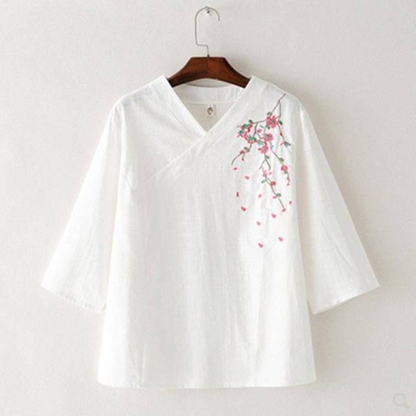 ethnic clothing chinese style women loose t-shirt summer retro embroidered plus size female casual tee oriental hanfu 31344, Red
ethnic clothing chinese style women loose t-shirt summer retro embroidered plus size female casual tee oriental hanfu 31344, Red