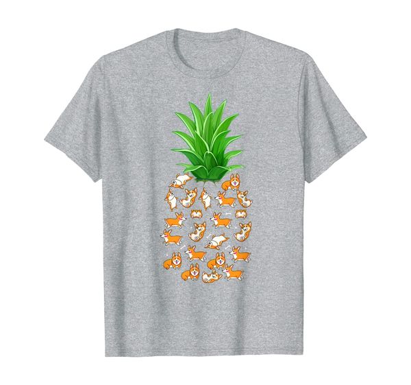 pineapple corgi shirt funny birthday gift for corgi lovers t-shirt, White;black
pineapple corgi shirt funny birthday gift for corgi lovers t-shirt, White;black