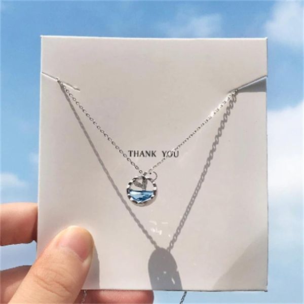 chains fish necklace with clavicle chain simple and creative fashion necklaces for charming students wholesale, Silver 
chains fish necklace with clavicle chain simple and creative fashion necklaces for charming students wholesale, Silver