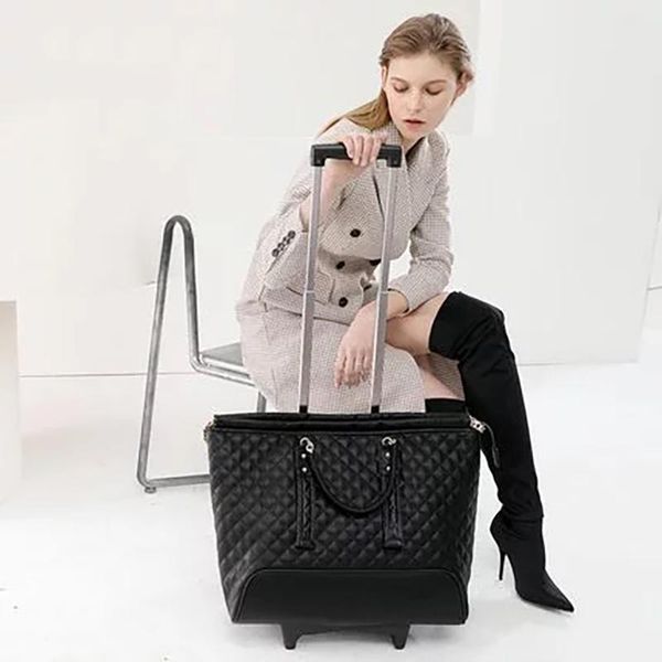 suitcases super fashion trolley suitcase bag brand carry on pu leather travel luggage women luxury handbag wheels 16 inch korean style
suitcases super fashion trolley suitcase bag brand carry on pu leather travel luggage women luxury handbag wheels 16 inch korean style