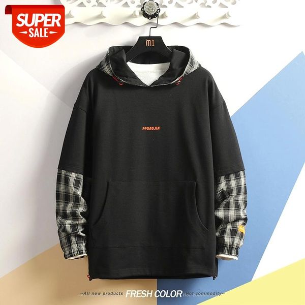 patchwork 2021 autumn spring fashion sweatshirt men hip hop long sleeve pullover hoodies streetwear clothes #lg9q, Black
patchwork 2021 autumn spring fashion sweatshirt men hip hop long sleeve pullover hoodies streetwear clothes #lg9q, Black