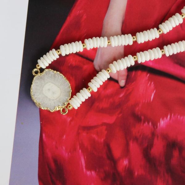 novelty items (1pcs/lot)custom handmade natural white shell beads +agate necklace beach wedding holidays jewelry gift
novelty items (1pcs/lot)custom handmade natural white shell beads +agate necklace beach wedding holidays jewelry gift