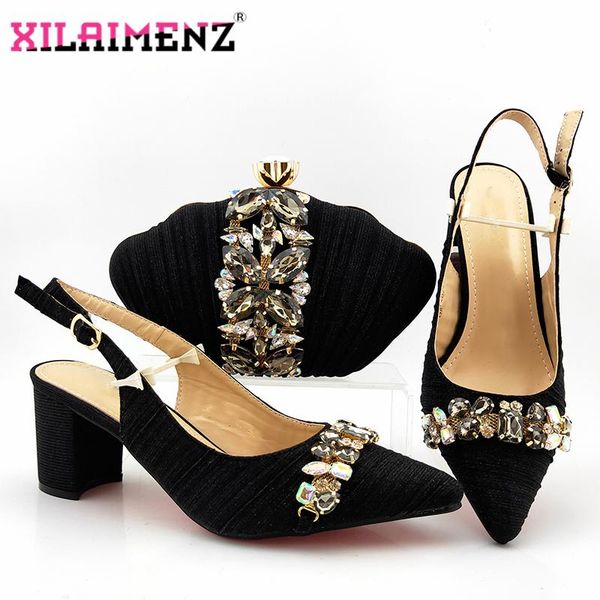 dress shoes black latest italian women and bag to match african lady matching set with shinning crystal for wedding party
dress shoes black latest italian women and bag to match african lady matching set with shinning crystal for wedding party