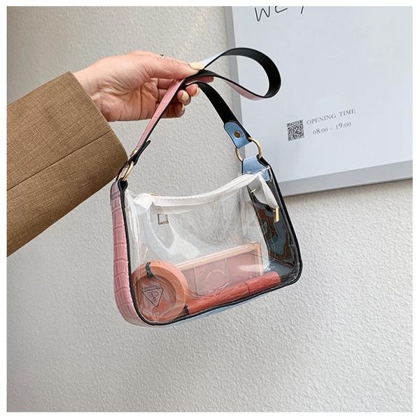 evening bags women's bag transparent jelly underarm 2021 summer texture gradient baguette shoulder
evening bags women's bag transparent jelly underarm 2021 summer texture gradient baguette shoulder