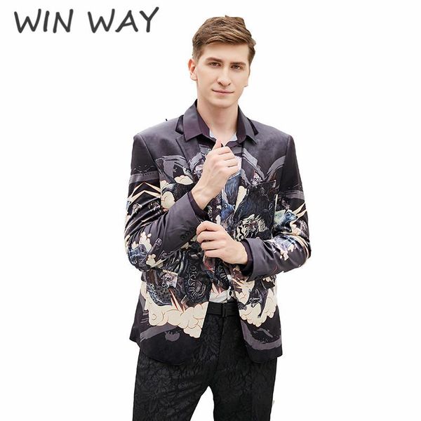 men's suits & blazers win way 2021 tie man slim fit suit blazer autumn cotton plus size m-4xl jacket beasts print coat, White;black
men's suits & blazers win way 2021 tie man slim fit suit blazer autumn cotton plus size m-4xl jacket beasts print coat, White;black