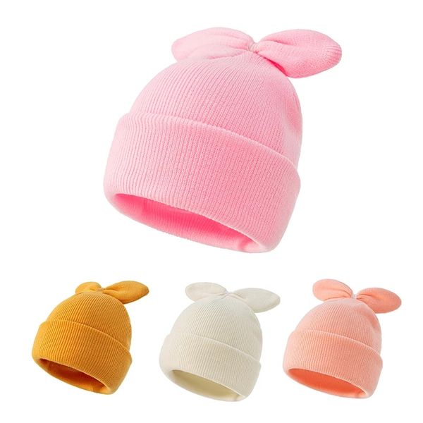 solid color rabbit ear baby hat autumn winter warm kid toddler knitted cap soft elastic crochet newborn girl boy beanies bonnet, Yellow
solid color rabbit ear baby hat autumn winter warm kid toddler knitted cap soft elastic crochet newborn girl boy beanies bonnet, Yellow