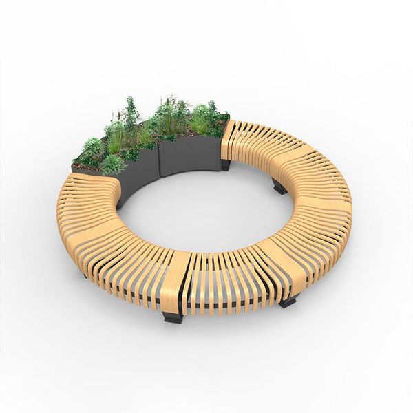 camp furniture customized flower seat in shopping mall outdoor garden public area wooden leisure bench stainless steel creative waiting chai
camp furniture customized flower seat in shopping mall outdoor garden public area wooden leisure bench stainless steel creative waiting chai