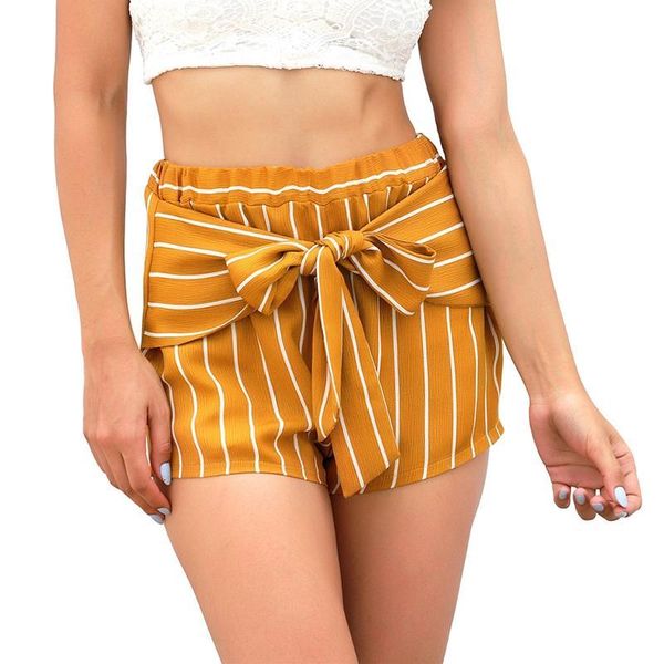 women's shorts tie belt striped wide leg high-waisted cute fashionable ruched casual for summer, White;black
women's shorts tie belt striped wide leg high-waisted cute fashionable ruched casual for summer, White;black