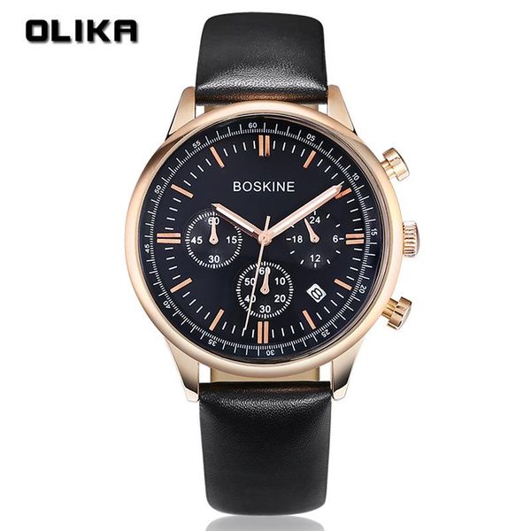 wristwatches olika watch men fashion sport quartz clock mens watches stainless steel dial business wristwatch chronograph male, Slivery;brown
wristwatches olika watch men fashion sport quartz clock mens watches stainless steel dial business wristwatch chronograph male, Slivery;brown