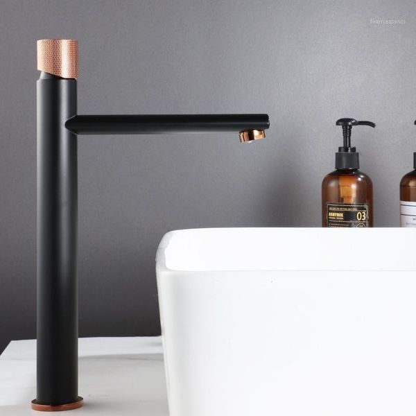 black rose gold bathroom basin faucets solid brass sink mixer & cold single handle deck mounted lavatory unique design taps1
black rose gold bathroom basin faucets solid brass sink mixer & cold single handle deck mounted lavatory unique design taps1