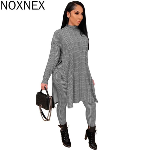 women's two piece pants noxnex women's autumn plaid suit loose long sleeved pecial design print o-neck high street set sport women, White
women's two piece pants noxnex women's autumn plaid suit loose long sleeved pecial design print o-neck high street set sport women, White