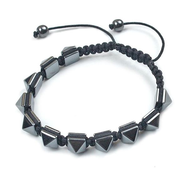beaded, strands luxury fashion beaded bracelet natural stone faceted square cone black gallstone hematite decoration adjustable
beaded, strands luxury fashion beaded bracelet natural stone faceted square cone black gallstone hematite decoration adjustable