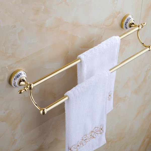 towel racks vidric bars golden metal material 2 rail (24", 60cm) holder hanger shelf ceramic bathroom accessories wall s
towel racks vidric bars golden metal material 2 rail (24", 60cm) holder hanger shelf ceramic bathroom accessories wall s