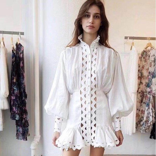 casual dresses 2021 spring heavy industry wave pattern lantern sleeves hollow perspective stitching ruffled party dress short, Black;gray
casual dresses 2021 spring heavy industry wave pattern lantern sleeves hollow perspective stitching ruffled party dress short, Black;gray