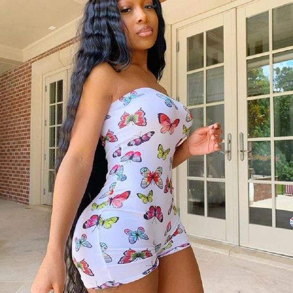 women's jumpsuits & rompers 2021 off shoulder playsuit butterfly print for women elegant sleeveless boho clubwear overalls, Black;white
women's jumpsuits & rompers 2021 off shoulder playsuit butterfly print for women elegant sleeveless boho clubwear overalls, Black;white