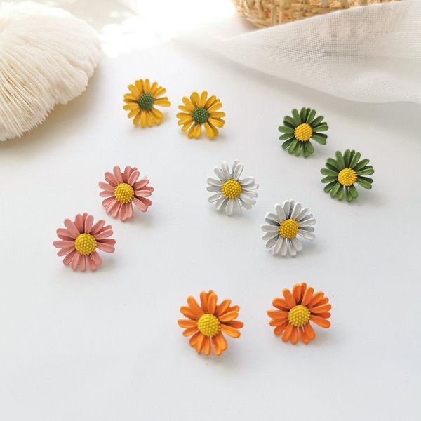 dangle & chandelier net red round face earrings student korean version simple small daisy lovely versatile petal for women flower, Silver
dangle & chandelier net red round face earrings student korean version simple small daisy lovely versatile petal for women flower, Silver