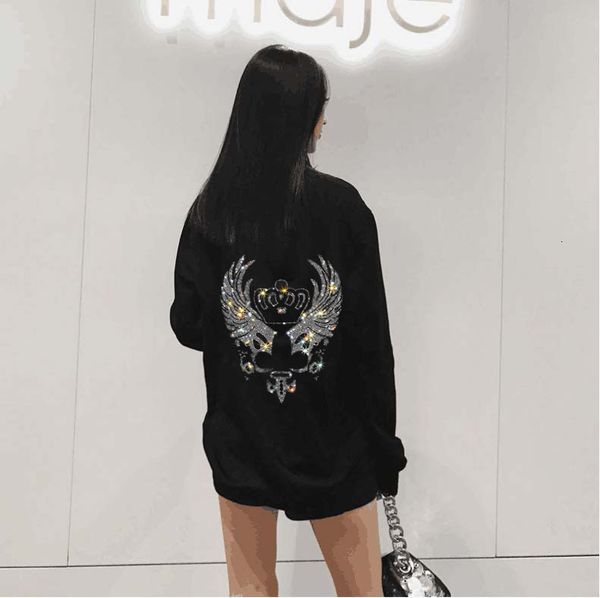 2021 new sweatpants with female hoodie drill sweaters size s-xxl winter diamond long sleeve hoodies loose design 5641, Black
2021 new sweatpants with female hoodie drill sweaters size s-xxl winter diamond long sleeve hoodies loose design 5641, Black