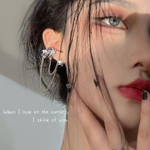 stud hi man french high-class sense stars scattered galaxy chain earrings women simple versatile wedding jewelry, Golden;silver
stud hi man french high-class sense stars scattered galaxy chain earrings women simple versatile wedding jewelry, Golden;silver