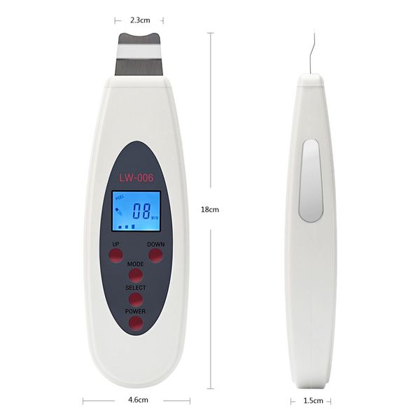 ultrasonic skin scrubber cleanser face cleaning acne removal galvanic facial spa ultrasound peeling clean tone lift lw006
ultrasonic skin scrubber cleanser face cleaning acne removal galvanic facial spa ultrasound peeling clean tone lift lw006