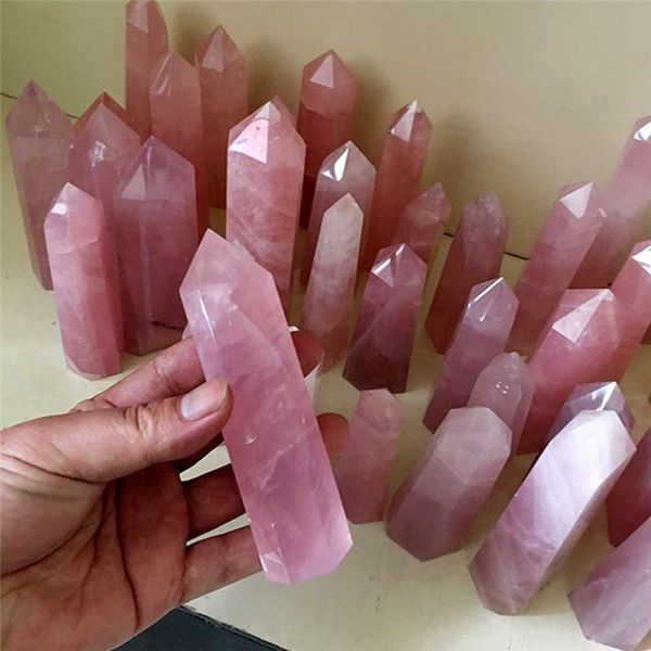 decorative objects & figurines crystal point wand faceted prism carved reiki stone figurine quartz healing
decorative objects & figurines crystal point wand faceted prism carved reiki stone figurine quartz healing