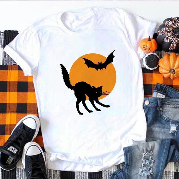 halloween styles men harajuku tees t shirt female cat and bat printed fashion 90s cartoon graphic clothing, White;black
halloween styles men harajuku tees t shirt female cat and bat printed fashion 90s cartoon graphic clothing, White;black