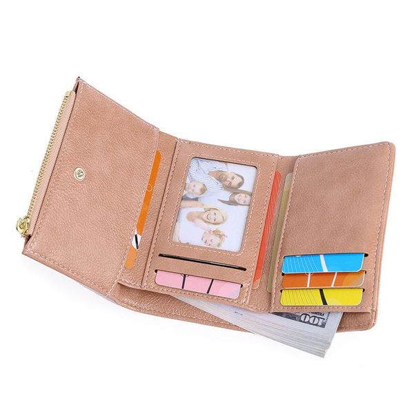 wallets 2021 ladies pu leather short wallet three-fold horizontal korean version multi-card coin purse, Red;black
wallets 2021 ladies pu leather short wallet three-fold horizontal korean version multi-card coin purse, Red;black