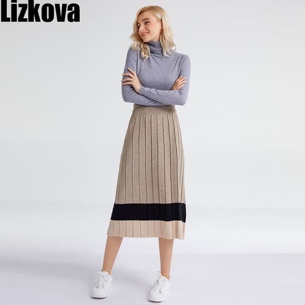 lizkova pleated knitted skirt women harajuku black midi jupes 2021 spring plus size casual faldas hy328
lizkova pleated knitted skirt women harajuku black midi jupes 2021 spring plus size casual faldas hy328