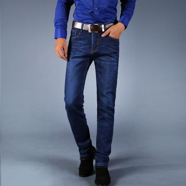 men's jeans fashion slim classic style casual trouser for men stretch baggy man jean pants vintage clothing, Blue
men's jeans fashion slim classic style casual trouser for men stretch baggy man jean pants vintage clothing, Blue