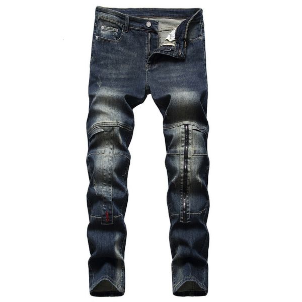 men's jeans 2021 autumn spring solid street hip hop punk stretch bike trendy classic straight denim trouers vf3f, Blue
men's jeans 2021 autumn spring solid street hip hop punk stretch bike trendy classic straight denim trouers vf3f, Blue