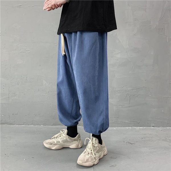 spring autumn solid color casual pants men's korean fashion loose wide-leg pants men harajuku street hip-hop ankle-length, Black
spring autumn solid color casual pants men's korean fashion loose wide-leg pants men harajuku street hip-hop ankle-length, Black
