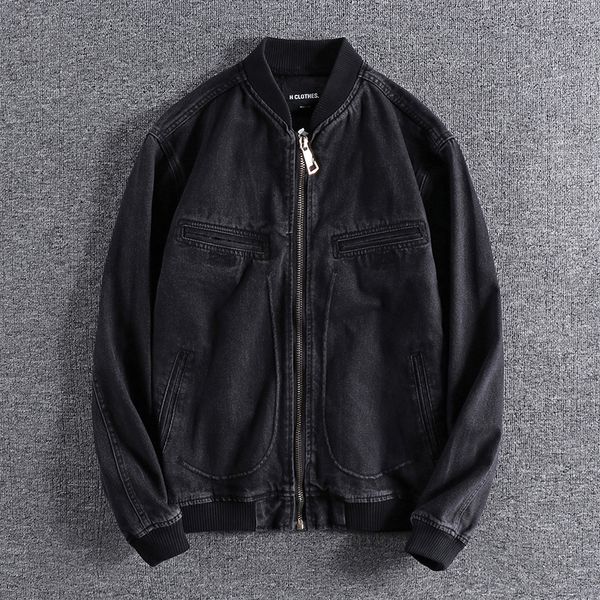 2021 autumn simple micro elastic denim jacket fashion slim fit versatile european and american men's baseball 0534 2kpp, Black;brown
2021 autumn simple micro elastic denim jacket fashion slim fit versatile european and american men's baseball 0534 2kpp, Black;brown