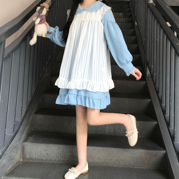 casual dresses cute lolita dress princess maid vintage ruffles puff sleeve red black round collar, Black;gray
casual dresses cute lolita dress princess maid vintage ruffles puff sleeve red black round collar, Black;gray