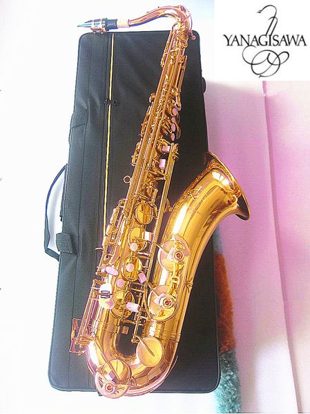 new professional sax yanagisawa t-902 bb tenor saxophone brass gold lacquer b flat music instrument with case mouthpiece
new professional sax yanagisawa t-902 bb tenor saxophone brass gold lacquer b flat music instrument with case mouthpiece