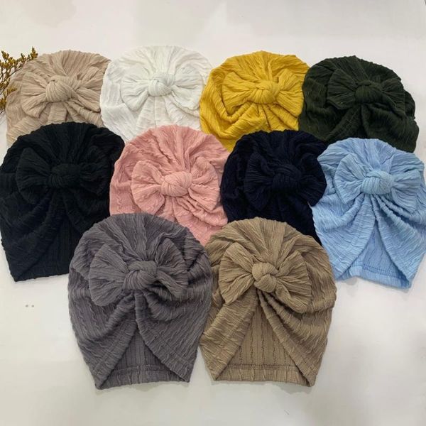 caps & hats 10pcs/lot solid cotton knitted baby hat cute bow not boy girl winter cap high elastic born turban headwrap thick beanies, Yellow
caps & hats 10pcs/lot solid cotton knitted baby hat cute bow not boy girl winter cap high elastic born turban headwrap thick beanies, Yellow