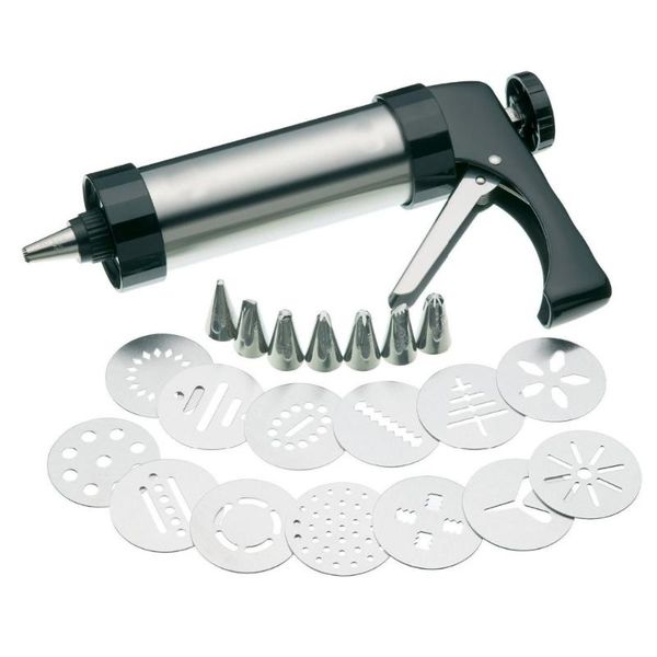 baking & pastry tools 21 pieces / set stainless steel cream cake decorating gun mouth diy hand pressing biscuit machine
baking & pastry tools 21 pieces / set stainless steel cream cake decorating gun mouth diy hand pressing biscuit machine