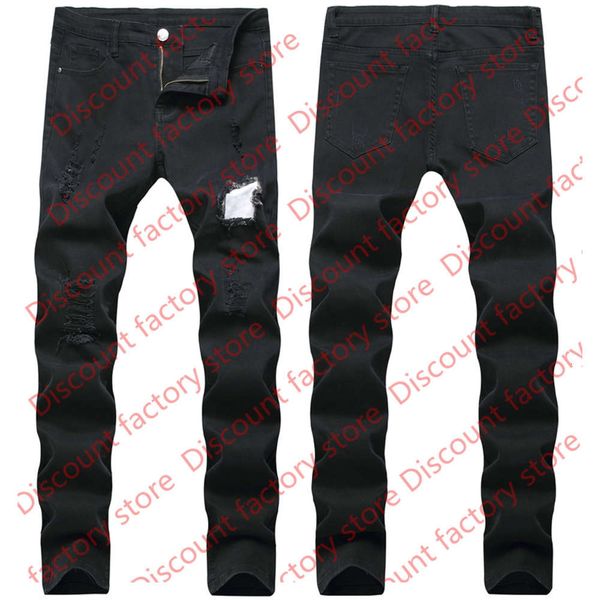 men distressed ripped jeans new skinny motorcycle biker jeans causal denim pants us size 28~42 streetwear mens jeans, Blue
men distressed ripped jeans new skinny motorcycle biker jeans causal denim pants us size 28~42 streetwear mens jeans, Blue