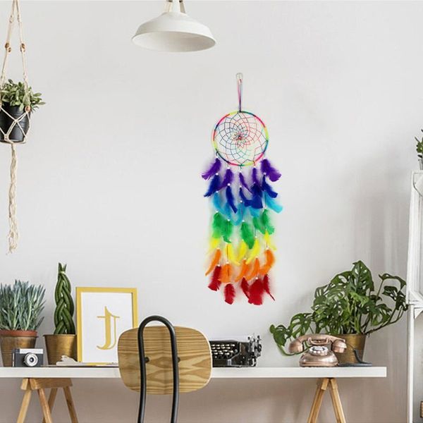 decorative objects & figurines dream catcher hand-woven bohemia home wall hanging craft feature ornament dreamcatcher christmas room decor k
decorative objects & figurines dream catcher hand-woven bohemia home wall hanging craft feature ornament dreamcatcher christmas room decor k