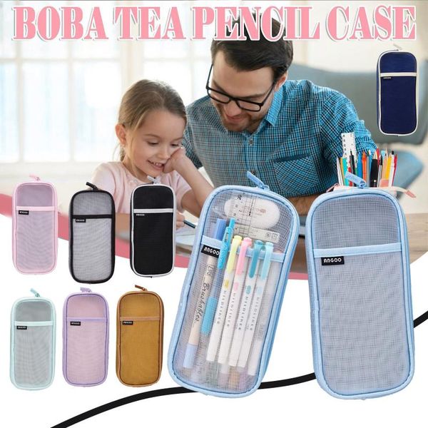 pencil bags simple grid case mesh document bag zipper pen nylon stationery office student school supplies estuche escolar
pencil bags simple grid case mesh document bag zipper pen nylon stationery office student school supplies estuche escolar
