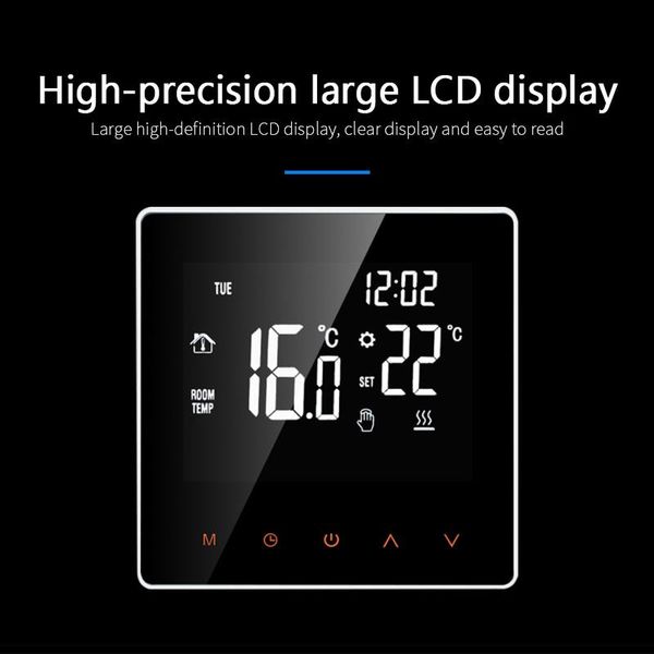 smart home control wifi electric floor heating thermostat water/gas boiler temperature remote controller eu touch swith for alexa google
smart home control wifi electric floor heating thermostat water/gas boiler temperature remote controller eu touch swith for alexa google