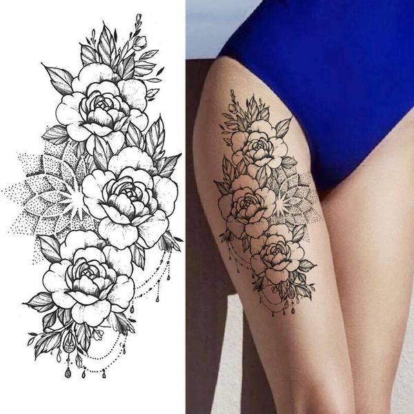 temporary tattoos fake flower rose women body art large arm peony flora waterproof tattoo stickers for lady girls
temporary tattoos fake flower rose women body art large arm peony flora waterproof tattoo stickers for lady girls