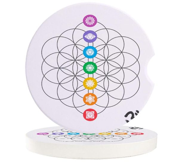 table runner chakra color geometry yoga small round ceramic car coasters set for drinks coffee tea beverage cup holder
table runner chakra color geometry yoga small round ceramic car coasters set for drinks coffee tea beverage cup holder